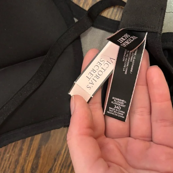 Victoria's Secret bombshell Push-Up Bra black lace sexy - Picture 6 of 8